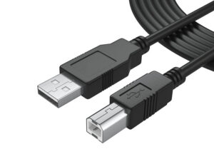 Powertech καλώδιο USB σε USB Type Β copper 5m μαύρο
