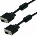 Powertech Καλώδιο VGA 15pin 1080p CCS 3+6 1.5m Μαύρο