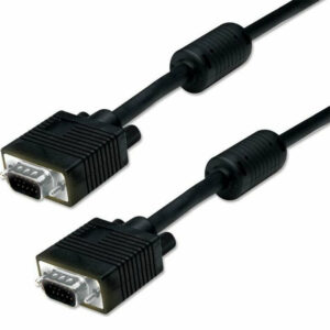 Powertech Καλώδιο VGA 15pin 1080p CCS 3+6 1.5m Μαύρο