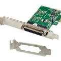 Powertech κάρτα επέκτασης PCIe σε 1x parallel, 1MB, 85x60mm