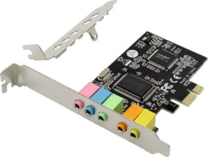 Powertech Κάρτα Επέκτασης PCIe σε 6x Channel Audio CM8738 ST17