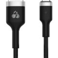 Powertech Metal Braided Καλώδιο USB 2.0 σε Micro USB 1m Μαύρο