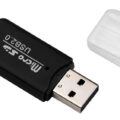 Powertech mini card reader Micro SD card μαύρο
