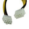 Powertech Προέκταση καλωδίου MB 8pin M - 8pin F, 20cm