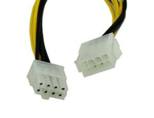 Powertech Προέκταση καλωδίου MB 8pin M - 8pin F, 20cm