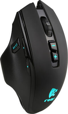 Powertech Roar Ασύρματο Gaming Ποντίκι Rr54W Οπτικό 3000 Dpi 8 Πλήκτρα