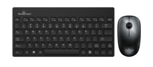 Powertech set ποντίκι & πληκτρολόγιο ασύρματο 1500dpi μαύρο