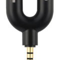 Powertech Splitter 3.5mm Headphone Mic Audio Y Splitter Cable Female to Dual Male Converter Adapter