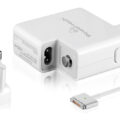 Powertech τροφοδοτικό laptop για Apple Macbooks 45W λευκό