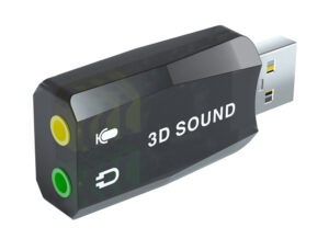 Powertech Usb Κάρτα Ήχου 5.1Ch Με Έξοδο Μικρόφωνου Και Ακουστικού