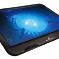 Powertech Βάση & Ψύξη Laptop Έως 15.6" 125Mm Fan Led Μαύρο