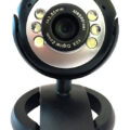 Powertech Web Camera 1.3MP Plug & Play Black