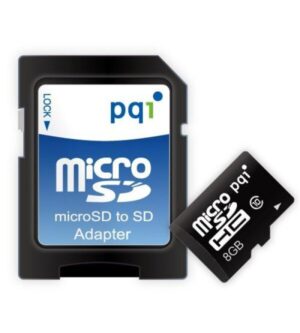 Pqi Μνημη Micro Sd Hc 8gb + Sd Adapter