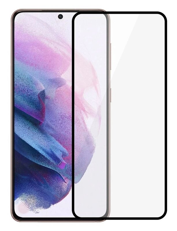 Προστατευτικά Οθόνης tempered glass 3D, full glue, Samsung S21 Plus 5G, μαύρο