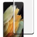 Προστατευτικά Οθόνης tempered glass 3D, full glue, Samsung S21 Ultra 5G, μαύρο