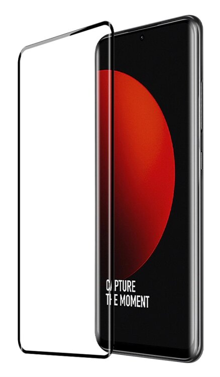 Προστατευτικά Οθόνης tempered glass 3D TGC-0587, full glue, Xiaomi 12S Ultra, μαύρο