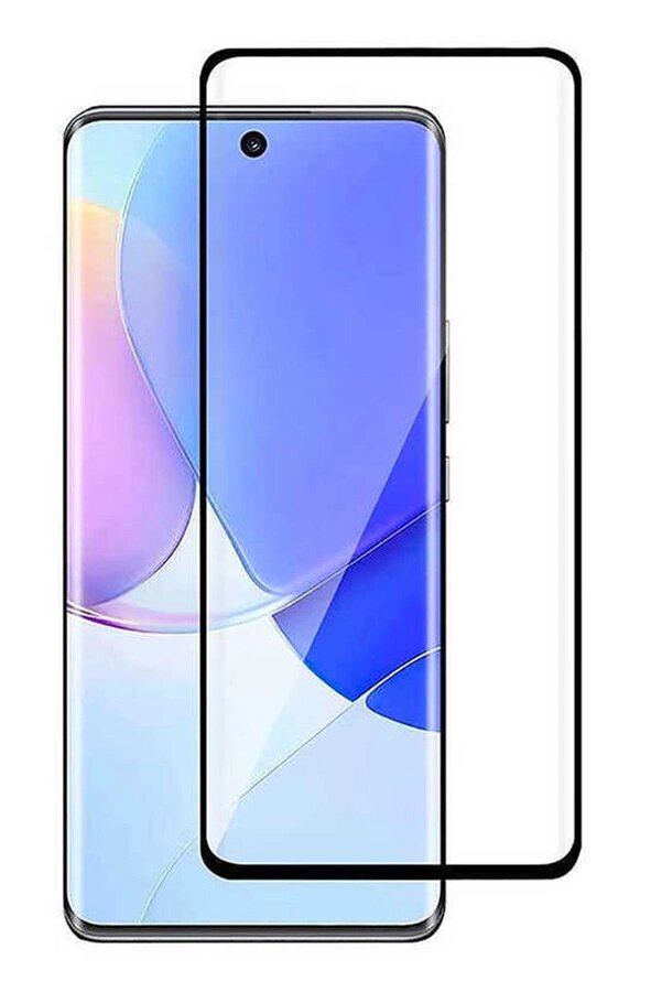 Προστατευτικά Οθόνης tempered glass 5D, full glue, curved, Huawei P50 Pro, μαύρο