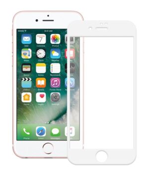 Προστατευτικά Οθόνης Tempered Glass 5D Full Glue για iPhone 8, White