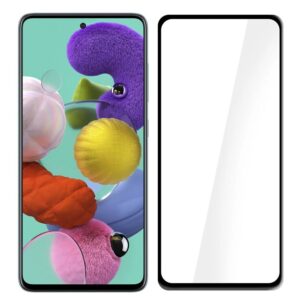 Προστατευτικά Οθόνης Tempered Glass 5D, Full Glue, Samsung Galaxy A51, μαύρο