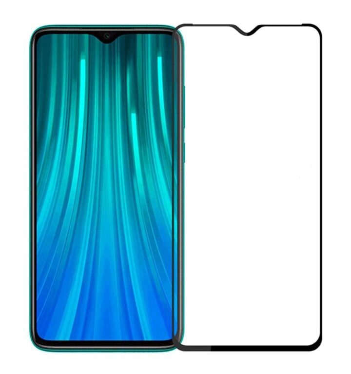Προστατευτικά Οθόνης Tempered Glass 5D, Full Glue, Xiaomi Redmi Note 8, μαύρο