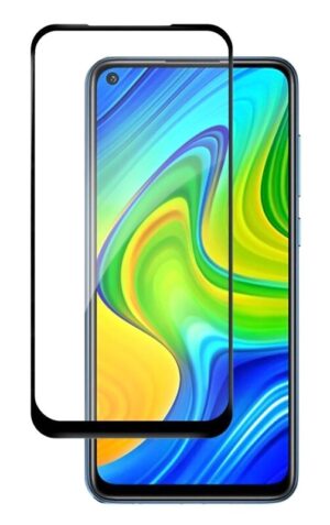 Προστατευτικά Οθόνης Tempered Glass 5D, full glue, για Xiaomi Redmi Note 9, μαύρο