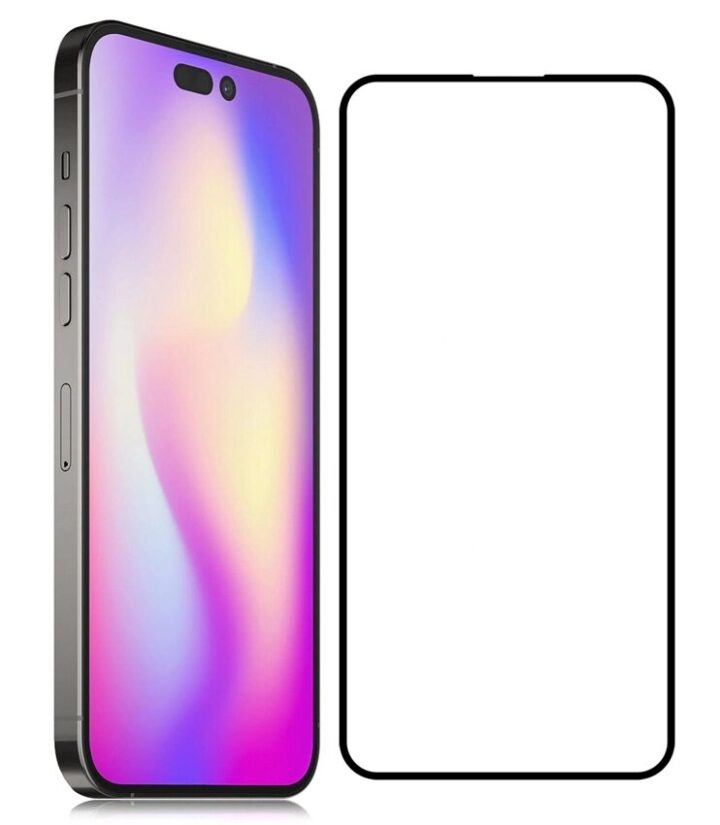 Προστατευτικά Οθόνης tempered glass 5D TGC-0570, iPhone 14, full glue, μαύρο