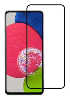 Προστατευτικά Οθόνης tempered glass 5D TGC-0572, Samsung A52s 5G, full glue, μαύρο