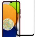 Προστατευτικά Οθόνης tempered glass 5D TGC-0574, Samsung A03, full glue, μαύρο