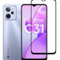 Προστατευτικά Οθόνης tempered glass 5D TGC-0580, Realme C31, full glue, μαύρο