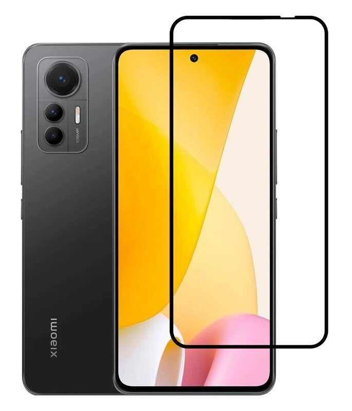 Προστατευτικά Οθόνης tempered glass 5D TGC-0586, full glue, Xiaomi 12 Lite, μαύρο