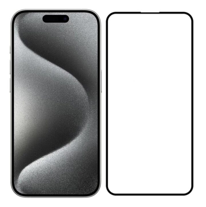 Προστατευτικά Οθόνης tempered glass 5D TGC-0660 για iPhone 15 Pro Max, full glue