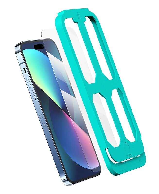 Προστατευτικά Οθόνης tempered glass με kit τοποθέτησης για iPhone 12/13 Pro & 14