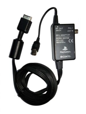 PS1 RF TV Adaptor 4039621900129