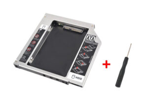 Qj53 - Second Hdd Caddy Για Cd Slim Θήκη Σκληρού Δίσκου Hdd & Ssd 2.5" Sata