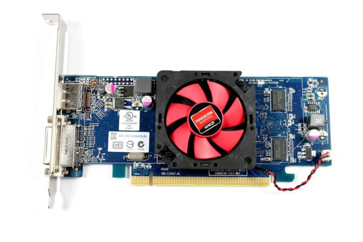 Radeon VGA ATI HD 7470 1GB GDDR3 DVI/DisplayPort PCIE LP