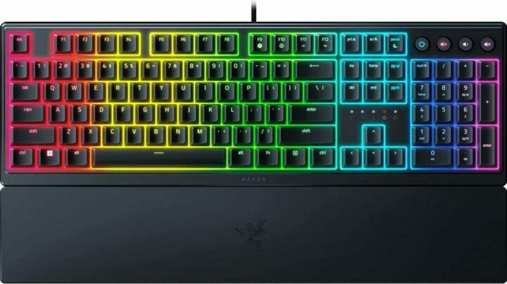 Razer Ornata V3 Gaming Μηχανικό Πληκτρολόγιο με RGB φωτισμό Αγγλικό US