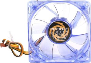 Revoltec LED Fan 80mm Blue