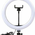 Ring Light Ring Light 26cm 2800-6400K με Βάση για Κινητό
