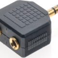 ROHS Adaptor EA2047 3.5 Stereo - 2x3.5 Stereo Θηλ. MPE