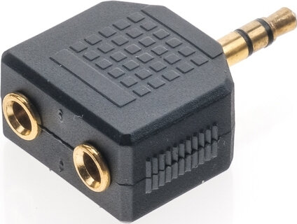 ROHS Adaptor EA2047 3.5 Stereo - 2x3.5 Stereo Θηλ. MPE