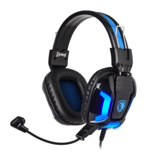 Sades Gaming Headset Element Blue Led 3.5Mm 40Mm Ακουστικά