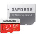 Samsung Evo Plus microSDHC 32GB U1 with SD Adapter