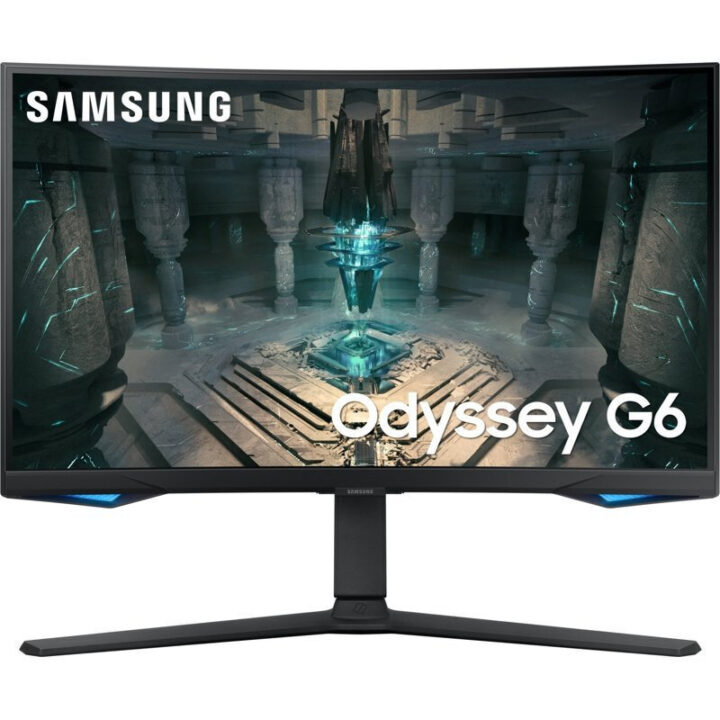 Samsung Odyssey G6 VA HDR Curved Gaming Monitor 27" QHD 2560x1440, 240Hz με Χρόνο Απόκρισης 1ms GTG