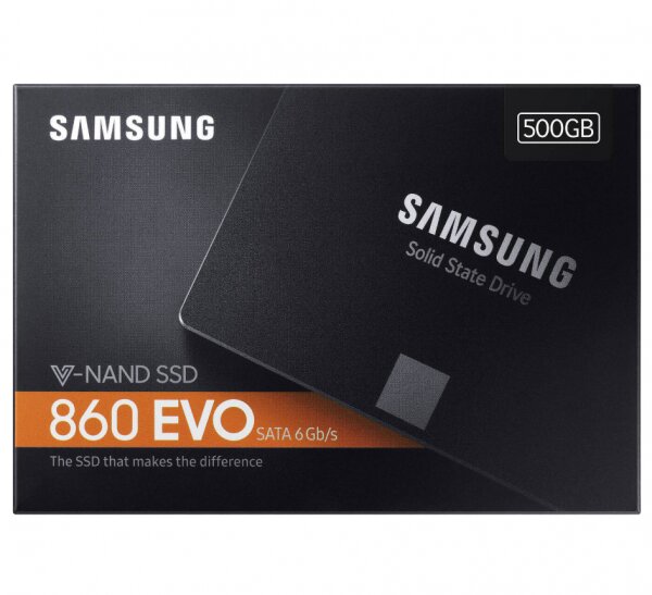 Samsung V-NAND SSD 860 EVO 500GB SATA 6Gb/s - 5 YEAR LIMITED WARRANTY