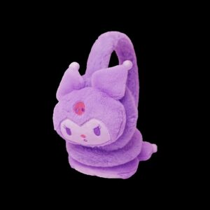 Sanrio Kuromi Soft Plush Warmer Earmuff Kuromi Purple