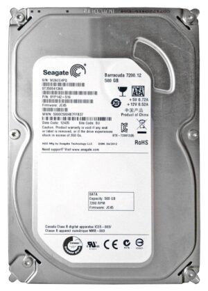 Seagate Barracuda 500GB SATA 3 ST3500413AS