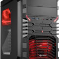 Sharkoon Gaming Case Vg4w Red