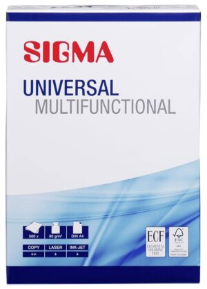 Sigma Φωτοτυπικό Χαρτί 80Gr A4 5T