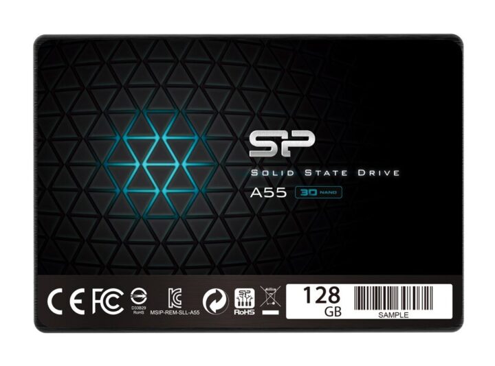 Silicon Power SSD A55 128GB 2.5" Sata III 550-420MB/s 7mm TLC