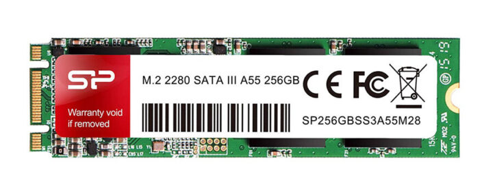 Silicon Power Ssd A55 256Gb M.2 2280 Sata Iii 560-530Mb/S